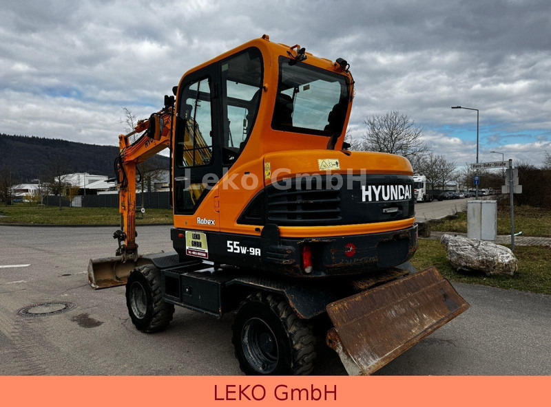 Hyundai Robex 55W-9A Mit Drei Löffeln - Wheel excavator: picture 5 Hyundai Robex 55W-9A Mit Drei Löffeln - Wheel excavator: picture 5