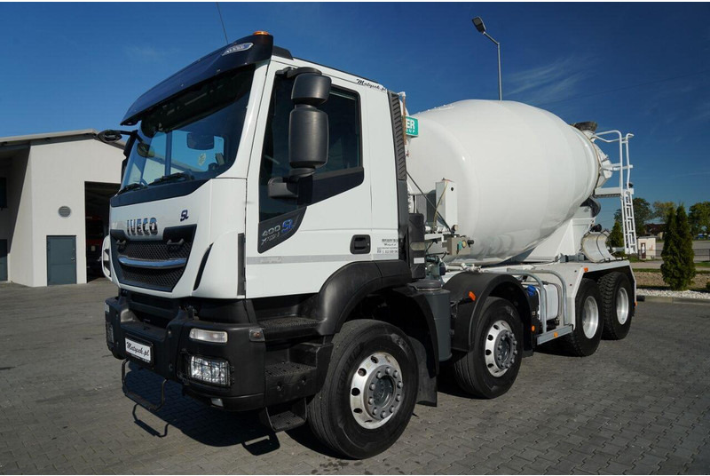 Iveco 400 SL X-WAY STRALIS / 8X4 / BETONOMIESZARKA / IMER / OPONY 100 - Concrete mixer truck: picture 2 Iveco 400 SL X-WAY STRALIS / 8X4 / BETONOMIESZARKA / IMER / OPONY 100 - Concrete mixer truck: picture 2