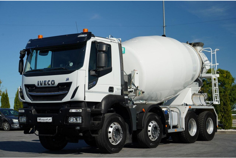 Iveco 400 SL X-WAY STRALIS / 8X4 / BETONOMIESZARKA / IMER / OPONY 100 - Concrete mixer truck: picture 1 Iveco 400 SL X-WAY STRALIS / 8X4 / BETONOMIESZARKA / IMER / OPONY 100 - Concrete mixer truck: picture 1