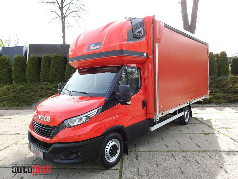Iveco DAILY 35S18 PLANDEKA 10 PALET WEBASTO KLIMATYZACJA TEMPOMAT LEDY - Box truck: picture 1 Iveco DAILY 35S18 PLANDEKA 10 PALET WEBASTO KLIMATYZACJA TEMPOMAT LEDY - Box truck: picture 1