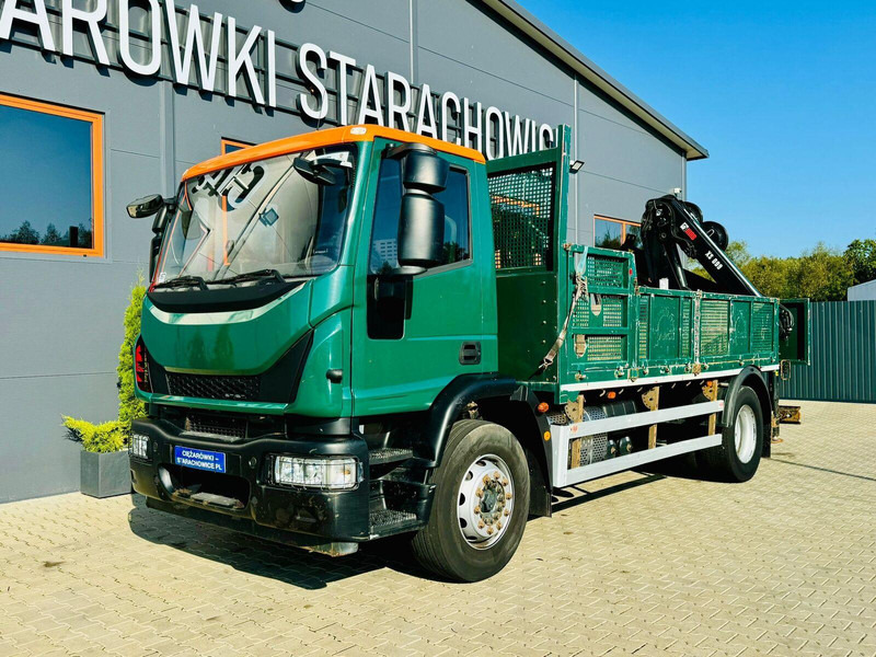 Iveco Eurocargo 180E25 - Dropside/ Flatbed truck, Crane truck: picture 2 Iveco Eurocargo 180E25 - Dropside/ Flatbed truck, Crane truck: picture 2