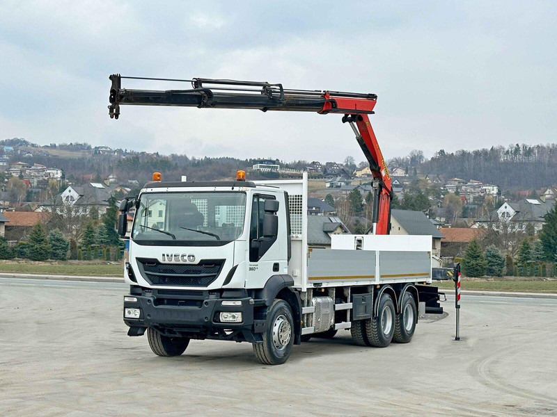 Iveco TRAKKER 360 * PRITSCHE 6,80* PK 16002 B+FUNK*6x4 - Dropside/ Flatbed truck, Crane truck: picture 2 Iveco TRAKKER 360 * PRITSCHE 6,80* PK 16002 B+FUNK*6x4 - Dropside/ Flatbed truck, Crane truck: picture 2