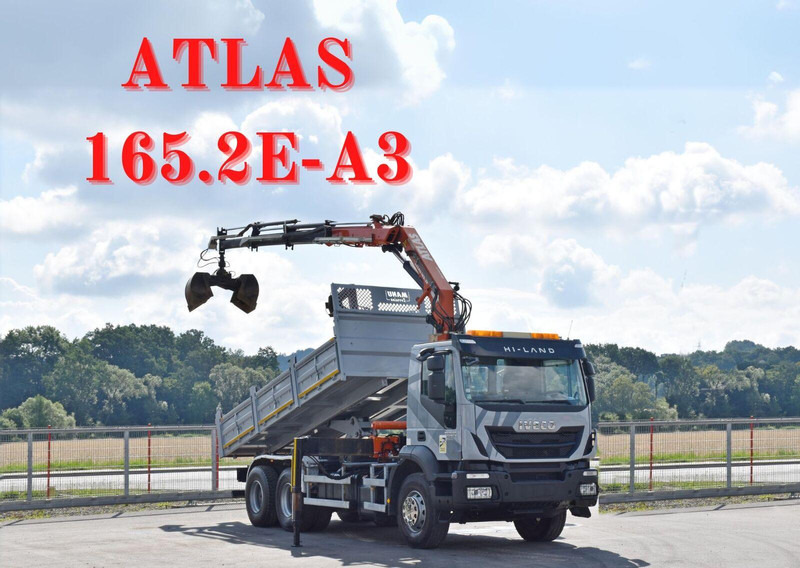 Iveco TRAKKER 410 - Tipper, Crane truck: picture 1 Iveco TRAKKER 410 - Tipper, Crane truck: picture 1