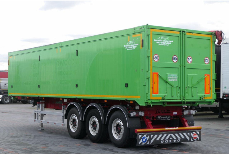 Janmil TIPPER - 46 M3 / FLAP-DOORS / SAF / 2018 YEAR / ALUMINIUM MULD - Tipper semi-trailer: picture 5 Janmil TIPPER - 46 M3 / FLAP-DOORS / SAF / 2018 YEAR / ALUMINIUM MULD - Tipper semi-trailer: picture 5
