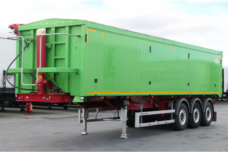 Janmil TIPPER - 46 M3 / FLAP-DOORS / SAF / 2018 YEAR / ALUMINIUM MULD - Tipper semi-trailer: picture 1 Janmil TIPPER - 46 M3 / FLAP-DOORS / SAF / 2018 YEAR / ALUMINIUM MULD - Tipper semi-trailer: picture 1