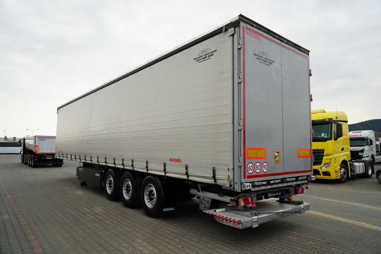 Kögel FIRANKA / WINDA ZAŁADOWCZA DHOLLANDIA / STANDARD / KOSZ NA PALE - Curtainsider semi-trailer: picture 2 Kögel FIRANKA / WINDA ZAŁADOWCZA DHOLLANDIA / STANDARD / KOSZ NA PALE - Curtainsider semi-trailer: picture 2