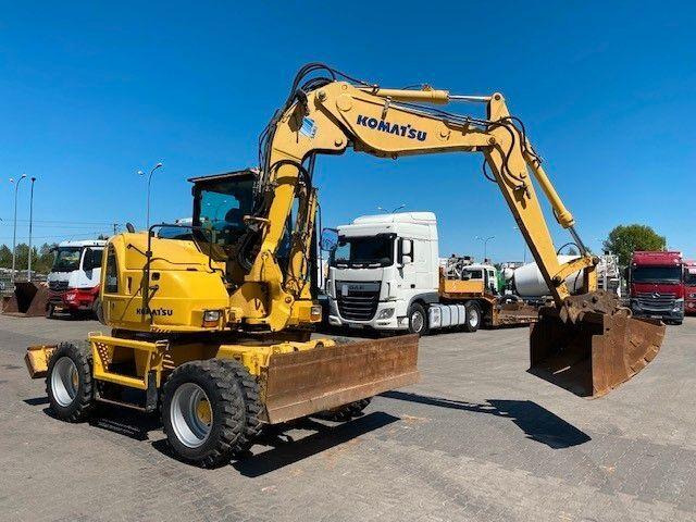 Komatsu PW 118 MR-8 - Wheel excavator: picture 5 Komatsu PW 118 MR-8 - Wheel excavator: picture 5