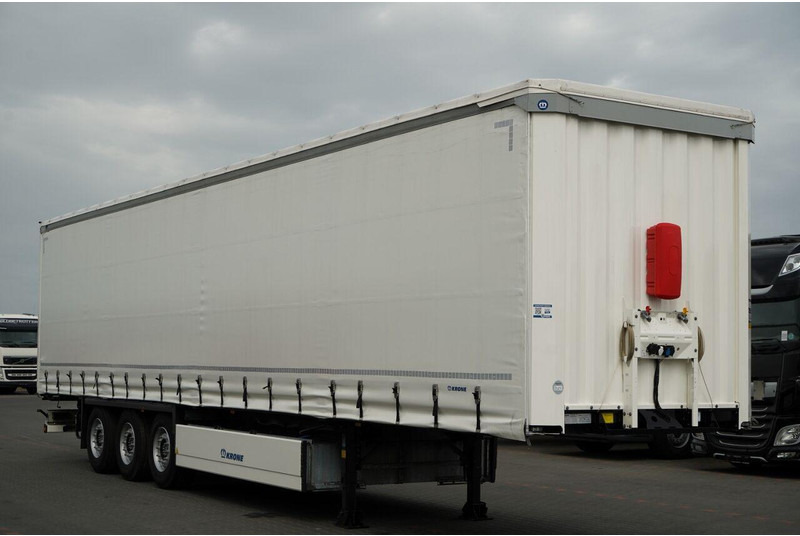 Krone FIRANKA / KOSZ NA PALETY / 2 OSIE PODNOSZONE / 2024 ROK / SPROWA - Curtainsider semi-trailer: picture 1 Krone FIRANKA / KOSZ NA PALETY / 2 OSIE PODNOSZONE / 2024 ROK / SPROWA - Curtainsider semi-trailer: picture 1