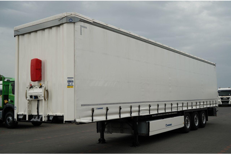 Krone FIRANKA / KOSZ NA PALETY / 2 OSIE PODNOSZONE / 2024 ROK / SPROWA - Curtainsider semi-trailer: picture 3 Krone FIRANKA / KOSZ NA PALETY / 2 OSIE PODNOSZONE / 2024 ROK / SPROWA - Curtainsider semi-trailer: picture 3