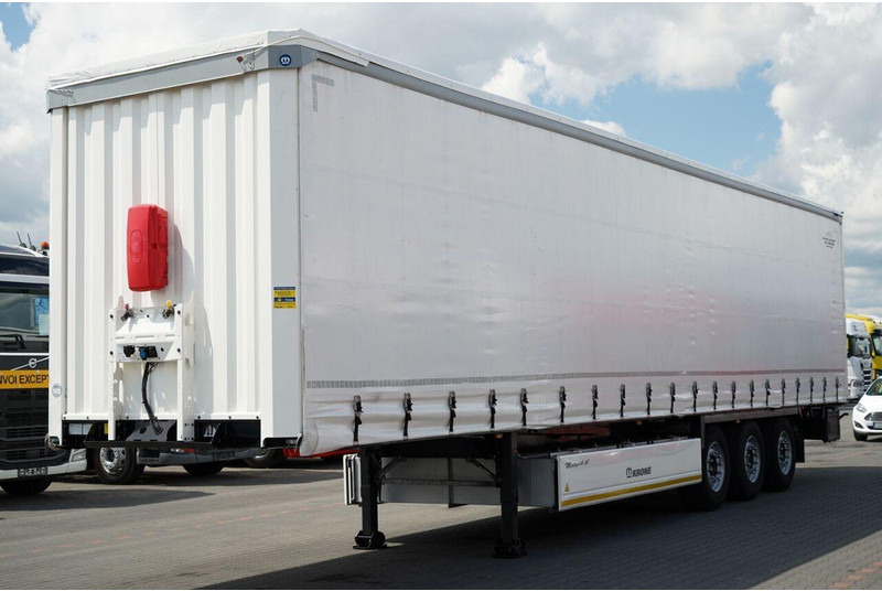 Krone FIRANKA / STANDARD / 2021 ROK / KOSZ NA PALETY / 2 OSIE PODNOSZO - Curtainsider semi-trailer: picture 3 Krone FIRANKA / STANDARD / 2021 ROK / KOSZ NA PALETY / 2 OSIE PODNOSZO - Curtainsider semi-trailer: picture 3