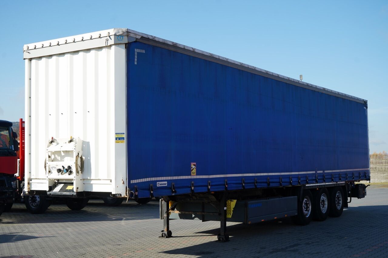 Krone FIRANKA / STANDARD / KOSZ NA PALETY / OŚ PODNOSZONA / SAF - Curtainsider semi-trailer: picture 3 Krone FIRANKA / STANDARD / KOSZ NA PALETY / OŚ PODNOSZONA / SAF - Curtainsider semi-trailer: picture 3