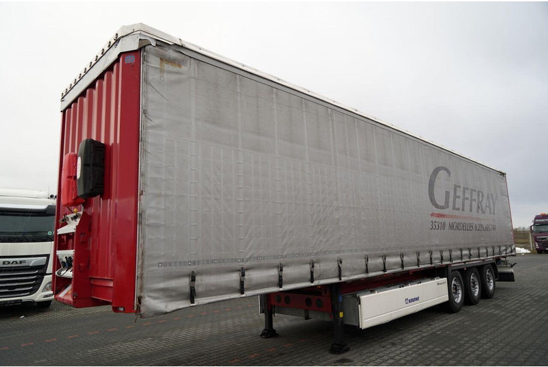 Krone FIRANKA / STANDARD / KOSZ NA PALETY / SAF / - Curtainsider semi-trailer: picture 2 Krone FIRANKA / STANDARD / KOSZ NA PALETY / SAF / - Curtainsider semi-trailer: picture 2