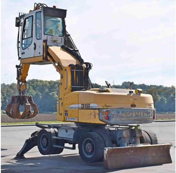 Wheel excavator Liebherr PELLE A316: picture 8