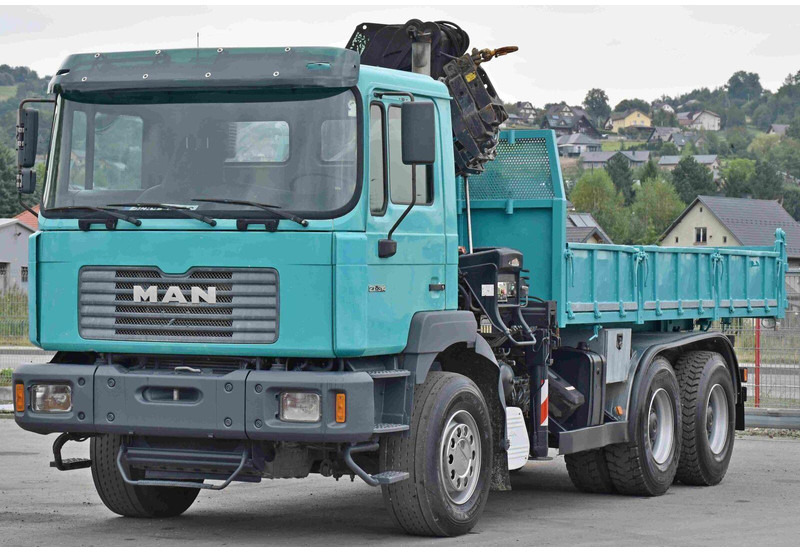MAN 27-314 - Tipper, Crane truck: picture 3 MAN 27-314 - Tipper, Crane truck: picture 3