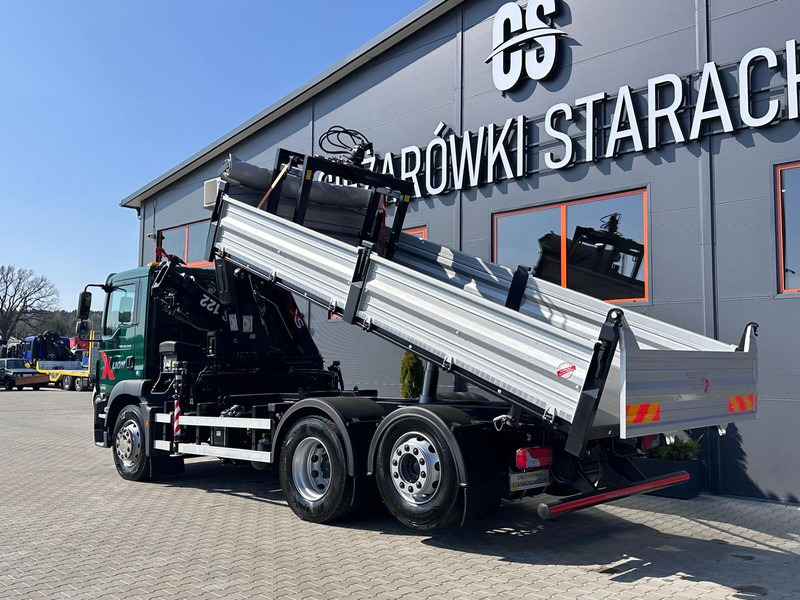 Tipper, Crane truck MAN GM TGS TGX 26.340 // E5// 6x2 6x4 //WYWROTKA 3-S / HIAB XS 122 H: picture 15