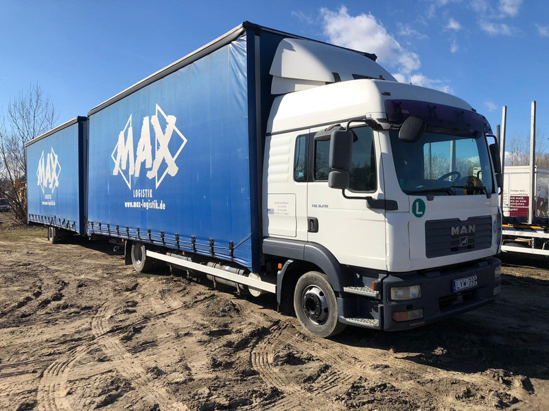 MAN TGL 8.210 Pritsche - TOP ZUSTAND - Curtainsider truck: picture 1 MAN TGL 8.210 Pritsche - TOP ZUSTAND - Curtainsider truck: picture 1