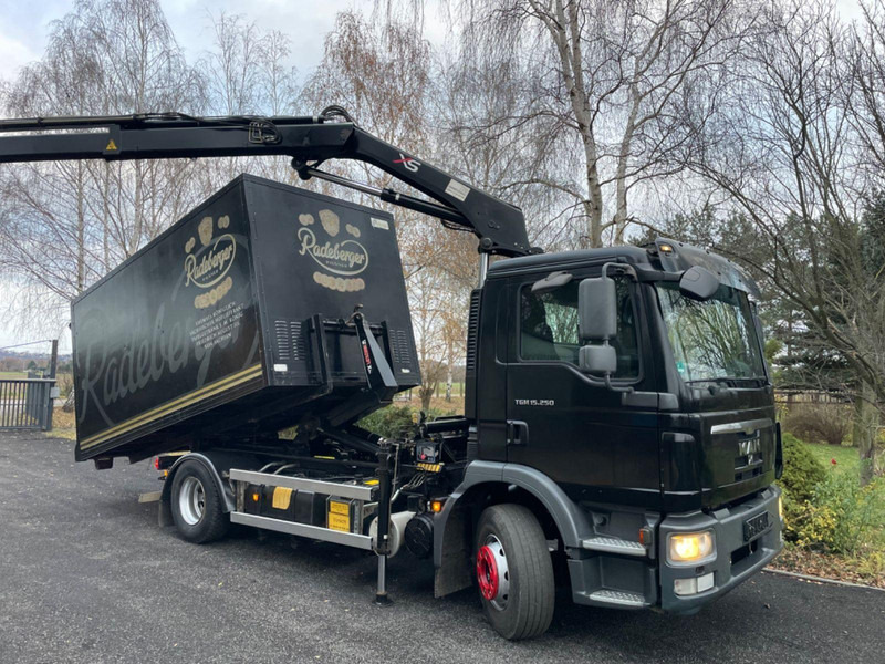 MAN TGM 15.250 Hoof lift + Crane - Hook lift truck, Crane truck: picture 4 MAN TGM 15.250 Hoof lift + Crane - Hook lift truck, Crane truck: picture 4