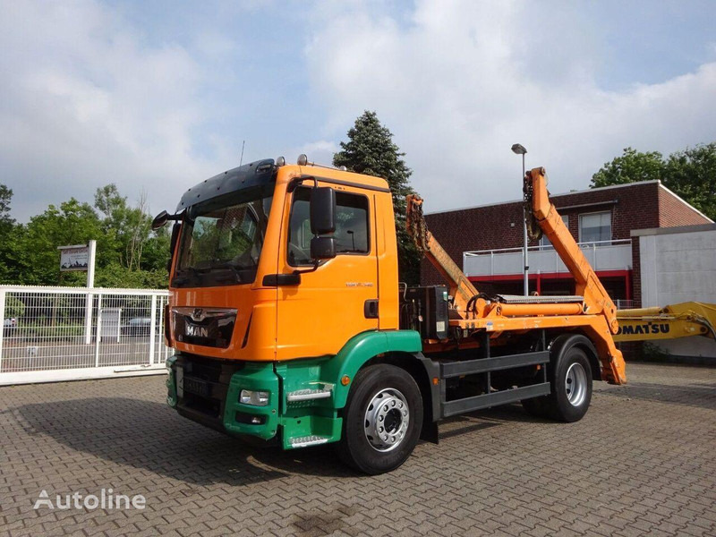 MAN TGM 18.340 Meiller AK12 MT Skip Loader - Skip loader truck: picture 1 MAN TGM 18.340 Meiller AK12 MT Skip Loader - Skip loader truck: picture 1