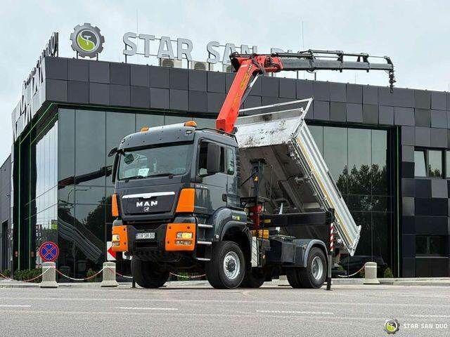 MAN TGS 18.480 PALFINGER PK 16502 HDS Crane,Kipper - Tipper, Crane truck: picture 1 MAN TGS 18.480 PALFINGER PK 16502 HDS Crane,Kipper - Tipper, Crane truck: picture 1