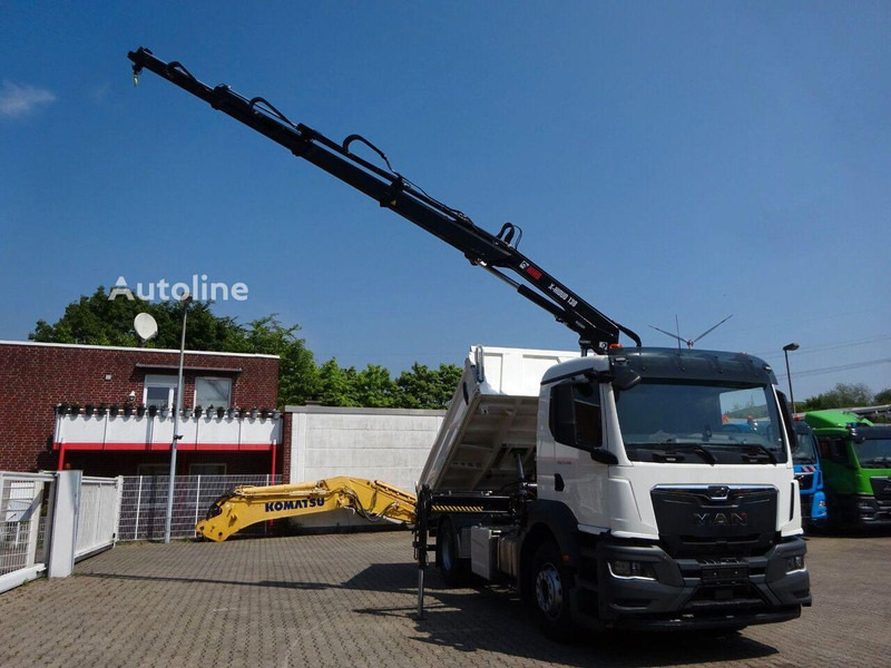 MAN TGS 22.400 - 3 way tipper + crane - Tipper, Crane truck: picture 3 MAN TGS 22.400 - 3 way tipper + crane - Tipper, Crane truck: picture 3