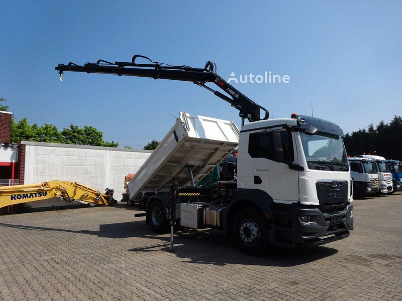 MAN TGS 22.400 - 3 way tipper + crane - Tipper, Crane truck: picture 5 MAN TGS 22.400 - 3 way tipper + crane - Tipper, Crane truck: picture 5