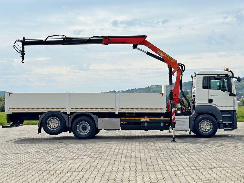 MAN TGS 26.320*PRITSCHE 7,20 / PK 16001-KA + FUNK - Dropside/ Flatbed truck, Crane truck: picture 5 MAN TGS 26.320*PRITSCHE 7,20 / PK 16001-KA + FUNK - Dropside/ Flatbed truck, Crane truck: picture 5