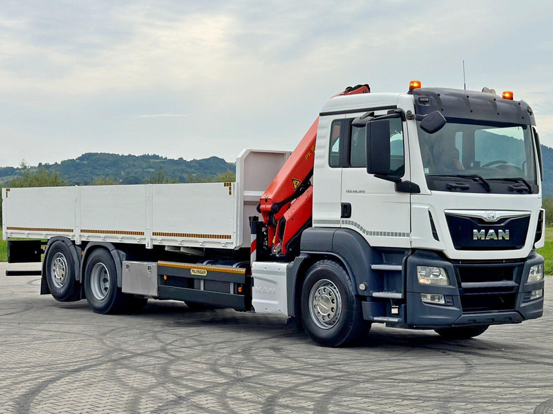 MAN TGS 26.320*PRITSCHE 7,20 / PK 16001-KA + FUNK - Dropside/ Flatbed truck, Crane truck: picture 3 MAN TGS 26.320*PRITSCHE 7,20 / PK 16001-KA + FUNK - Dropside/ Flatbed truck, Crane truck: picture 3