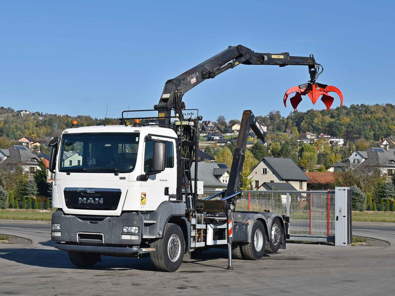 MAN TGS 26.360 - Hook lift truck, Crane truck: picture 2 MAN TGS 26.360 - Hook lift truck, Crane truck: picture 2