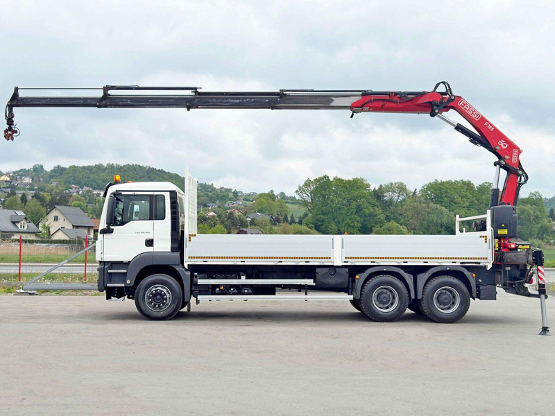 MAN TGS 26.360* FASSI F195A.2.24 / FUNK * 6x4 * TOP - Dropside/ Flatbed truck, Crane truck: picture 5 MAN TGS 26.360* FASSI F195A.2.24 / FUNK * 6x4 * TOP - Dropside/ Flatbed truck, Crane truck: picture 5