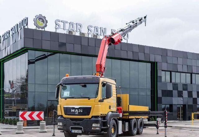 MAN TGS 26.440 6x4 FASSI F310CXP Crane Fifth Wheel - Tipper, Crane truck: picture 2 MAN TGS 26.440 6x4 FASSI F310CXP Crane Fifth Wheel - Tipper, Crane truck: picture 2