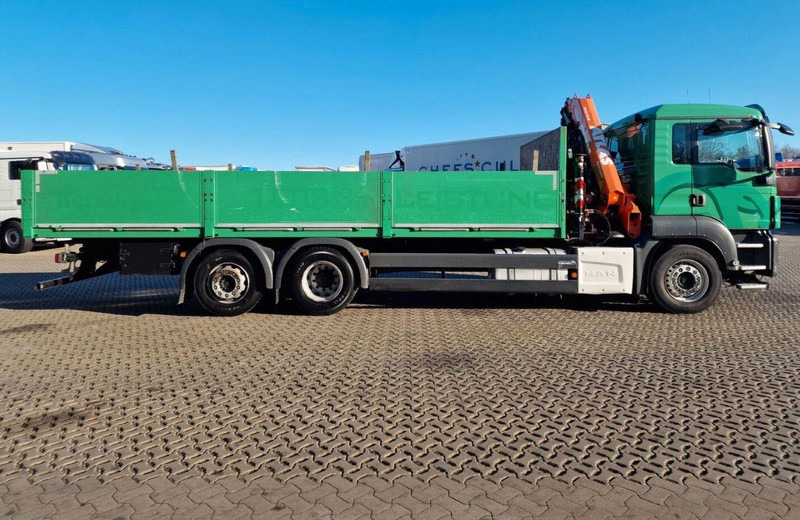 MAN TGS 26.460 6X2 Flatbed + Crane Atlas 172.3E-A4 + RC - Dropside/ Flatbed truck, Crane truck: picture 4 MAN TGS 26.460 6X2 Flatbed + Crane Atlas 172.3E-A4 + RC - Dropside/ Flatbed truck, Crane truck: picture 4