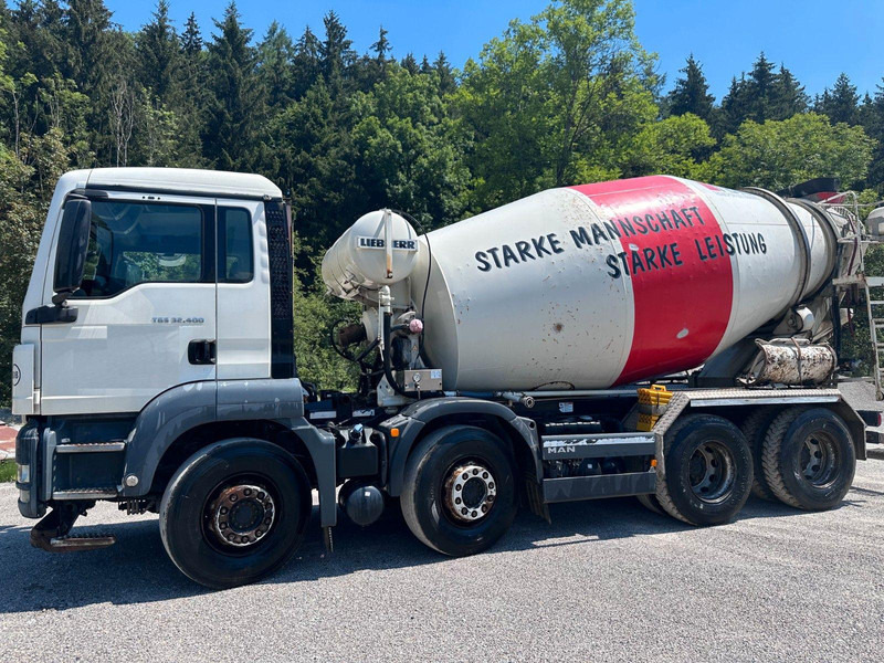 MAN TGS 32.400 x4 BB LIEBHERR 9 m³ - Concrete mixer truck: picture 4 MAN TGS 32.400 x4 BB LIEBHERR 9 m³ - Concrete mixer truck: picture 4