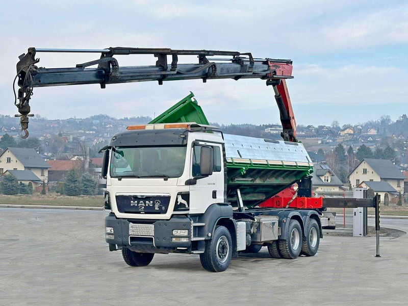 MAN TGS 33.480 - Tipper, Crane truck: picture 2 MAN TGS 33.480 - Tipper, Crane truck: picture 2