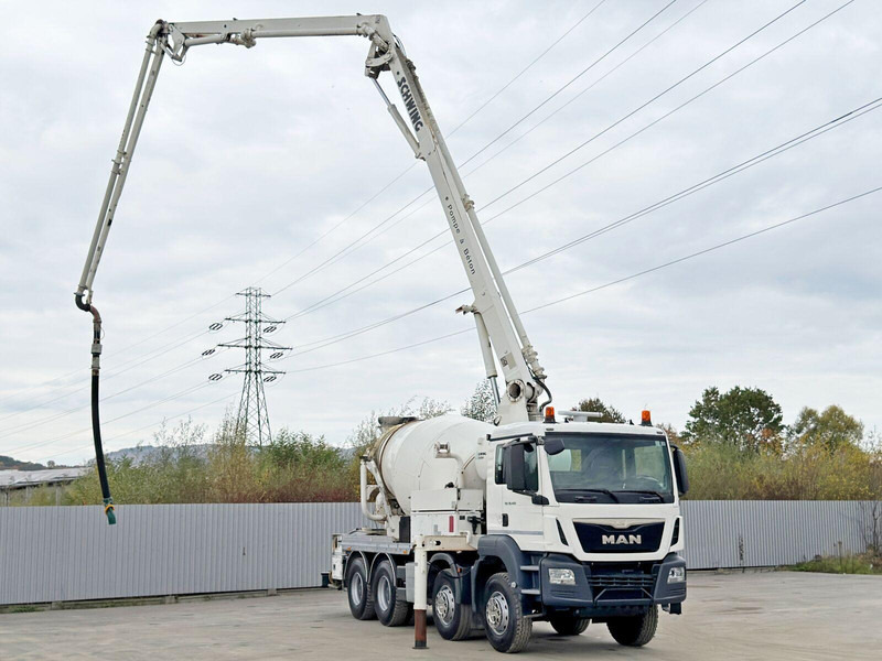 MAN TGS 35.400 / TOPZUSTAND - Concrete pump truck: picture 3 MAN TGS 35.400 / TOPZUSTAND - Concrete pump truck: picture 3