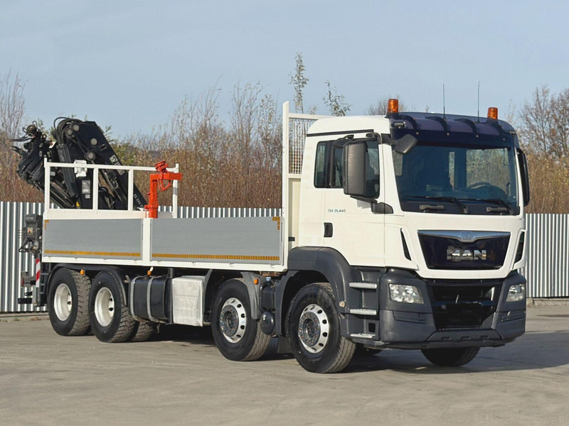 MAN TGS 35.440 * HIAB XS 244 HIPRO +FUNK / 8x4 - Dropside/ Flatbed truck, Crane truck: picture 3 MAN TGS 35.440 * HIAB XS 244 HIPRO +FUNK / 8x4 - Dropside/ Flatbed truck, Crane truck: picture 3