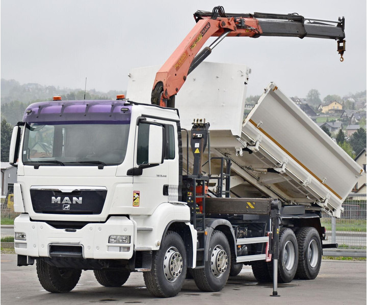 MAN TGS 35.440 * KIPPER 5,80m + KRAN * TOPZUSTAND - Tipper, Crane truck: picture 3 MAN TGS 35.440 * KIPPER 5,80m + KRAN * TOPZUSTAND - Tipper, Crane truck: picture 3