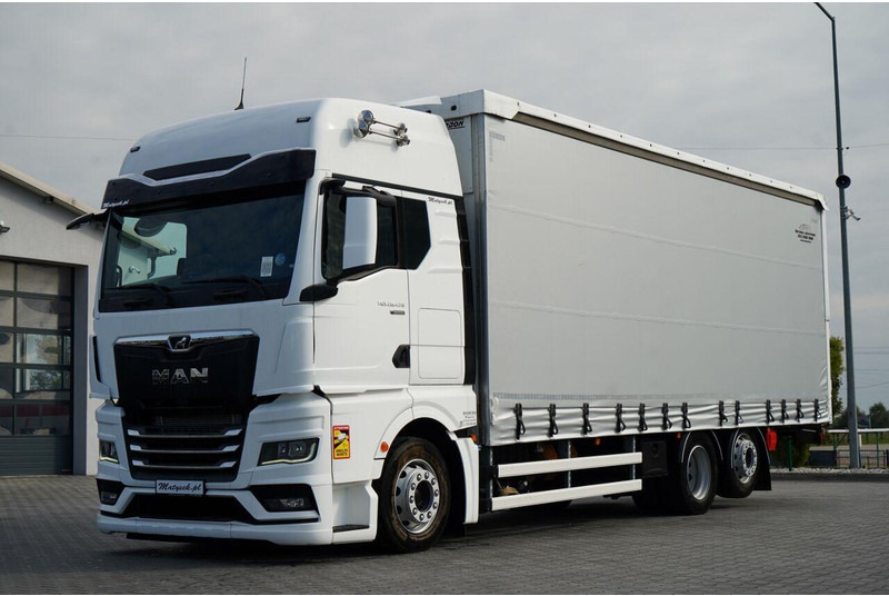 MAN TGX 26.470 / 6x2 / FIRANKA / SOLÓWKA / 6x2 / 120 m3 / OŚ PODNOSZ - Curtainsider truck: picture 1 MAN TGX 26.470 / 6x2 / FIRANKA / SOLÓWKA / 6x2 / 120 m3 / OŚ PODNOSZ - Curtainsider truck: picture 1