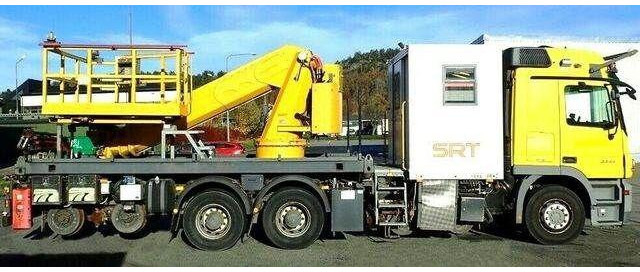Mercedes-Benz 3344 SRT SCHÖRLING Road Rail Railway Zweiweg - Truck mounted aerial platform: picture 5 Mercedes-Benz 3344 SRT SCHÖRLING Road Rail Railway Zweiweg - Truck mounted aerial platform: picture 5