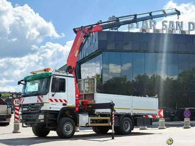 Mercedes-Benz ACTROS 2044A 4x4 Palfinger PK 20002 hds Crane - Dropside/ Flatbed truck, Crane truck: picture 3 Mercedes-Benz ACTROS 2044A 4x4 Palfinger PK 20002 hds Crane - Dropside/ Flatbed truck, Crane truck: picture 3