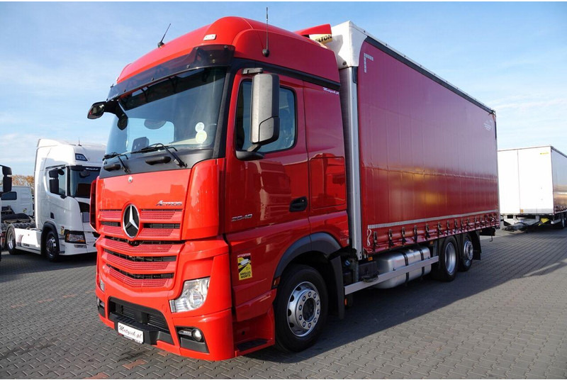 Mercedes-Benz ACTROS 25 480 - Curtainsider truck: picture 2 Mercedes-Benz ACTROS 25 480 - Curtainsider truck: picture 2