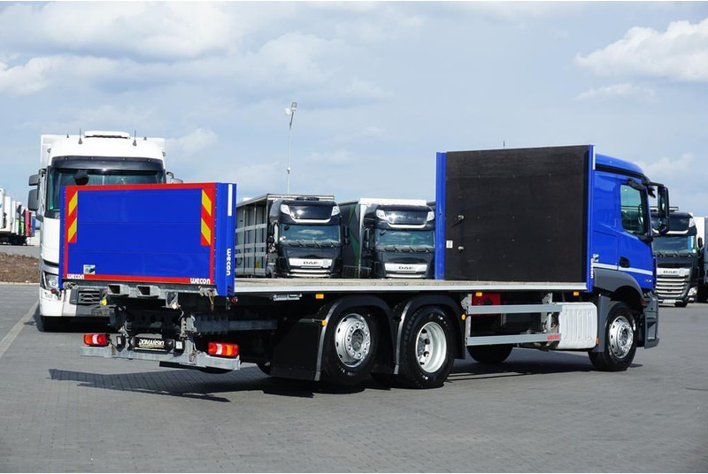 Mercedes-Benz ACTROS / 2543 / ACC / E 6 / PEŁNY ADR / PLATFORMA / ZAWIESIE POD - Dropside/ Flatbed truck: picture 5 Mercedes-Benz ACTROS / 2543 / ACC / E 6 / PEŁNY ADR / PLATFORMA / ZAWIESIE POD - Dropside/ Flatbed truck: picture 5