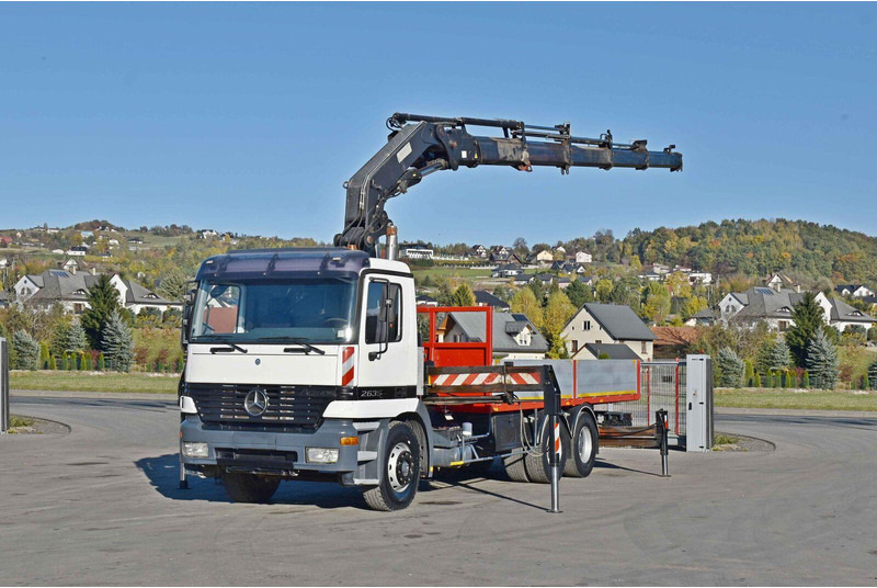 Mercedes-Benz ACTROS 2635 Pritsche - Dropside/ Flatbed truck, Crane truck: picture 2 Mercedes-Benz ACTROS 2635 Pritsche - Dropside/ Flatbed truck, Crane truck: picture 2