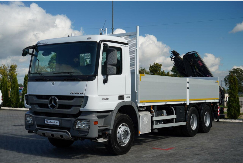 Dropside/ Flatbed truck, Crane truck Mercedes-Benz ACTROS 2636 / 6x4 / SKRZYNIOWY 6,5 M + HDS HIAB / MOCNA PODŁOGA: picture 7 Dropside/ Flatbed truck, Crane truck Mercedes-Benz ACTROS 2636 / 6x4 / SKRZYNIOWY 6,5 M + HDS HIAB / MOCNA PODŁOGA: picture 7