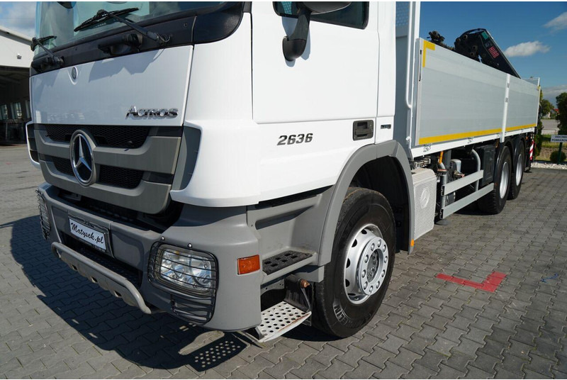Dropside/ Flatbed truck, Crane truck Mercedes-Benz ACTROS 2636 / 6x4 / SKRZYNIOWY 6,5 M + HDS HIAB / MOCNA PODŁOGA: picture 15 Dropside/ Flatbed truck, Crane truck Mercedes-Benz ACTROS 2636 / 6x4 / SKRZYNIOWY 6,5 M + HDS HIAB / MOCNA PODŁOGA: picture 15