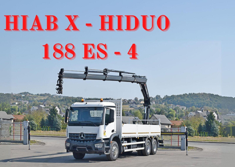Mercedes-Benz ACTROS 2636 - Dropside/ Flatbed truck, Crane truck: picture 1 Mercedes-Benz ACTROS 2636 - Dropside/ Flatbed truck, Crane truck: picture 1