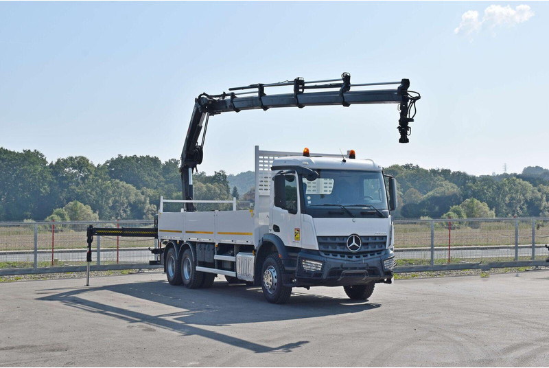 Mercedes-Benz ACTROS 2636 - Dropside/ Flatbed truck, Crane truck: picture 2 Mercedes-Benz ACTROS 2636 - Dropside/ Flatbed truck, Crane truck: picture 2