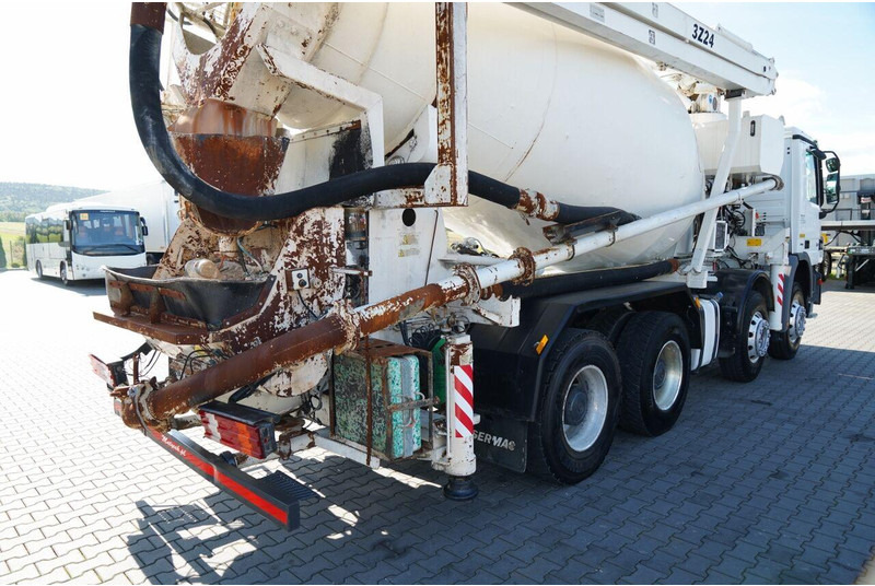 Concrete mixer truck Mercedes-Benz ACTROS 3241 / POMPOGRUSZKA / 8X4 / BETONIARKA + POMPA SERMAC 3Z2: picture 15