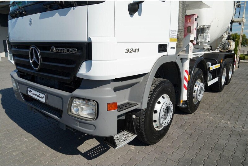 Concrete mixer truck Mercedes-Benz ACTROS 3241 / POMPOGRUSZKA / 8X4 / BETONIARKA + POMPA SERMAC 3Z2: picture 11