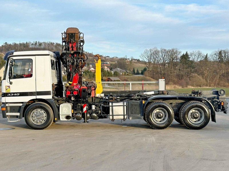Mercedes-Benz ACTROS 3340 * ABROLLKIPPER * EPSILON E245ZA /6x4 - Hook lift truck, Crane truck: picture 3 Mercedes-Benz ACTROS 3340 * ABROLLKIPPER * EPSILON E245ZA /6x4 - Hook lift truck, Crane truck: picture 3