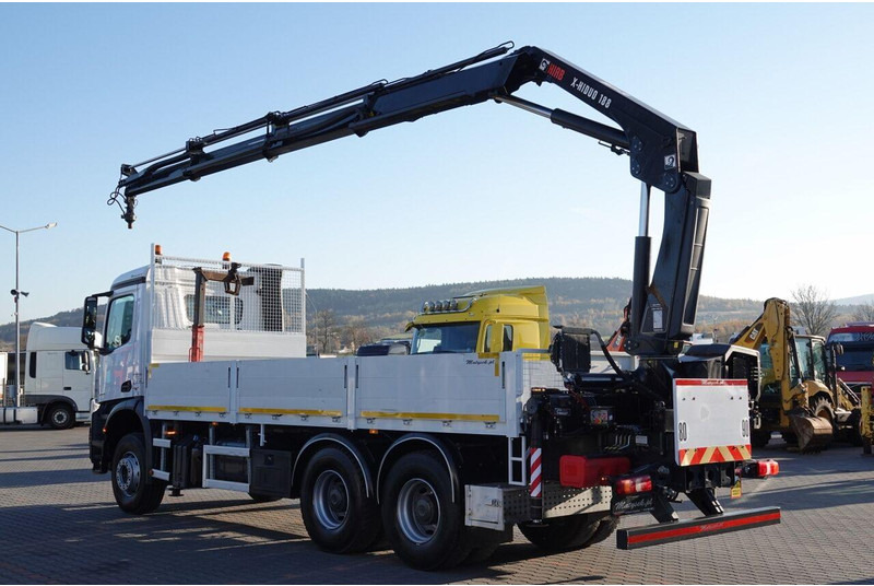 Mercedes-Benz AROCS 2633 / 6x4 / SKRZYNIOWY - 6,5 M / HDS HIAB 188 b-3 wysów: - Dropside/ Flatbed truck, Crane truck: picture 3 Mercedes-Benz AROCS 2633 / 6x4 / SKRZYNIOWY - 6,5 M / HDS HIAB 188 b-3 wysów: - Dropside/ Flatbed truck, Crane truck: picture 3